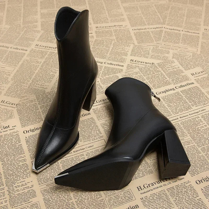 Lica Chrome Chelsea Boots