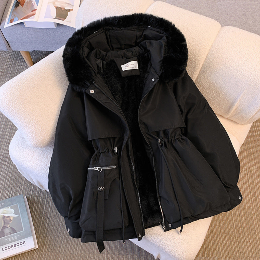 Ivyshape | Women's Waterproof Stylish Jacket Fur