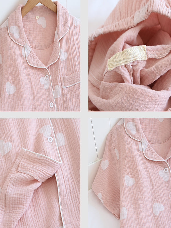 Ailyn - Luxurious Cotton Pyjama Set with Timeless Design for Women