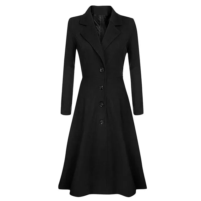 MAVIS - Elegant Wool Autumn-Winter Casual Coat for women