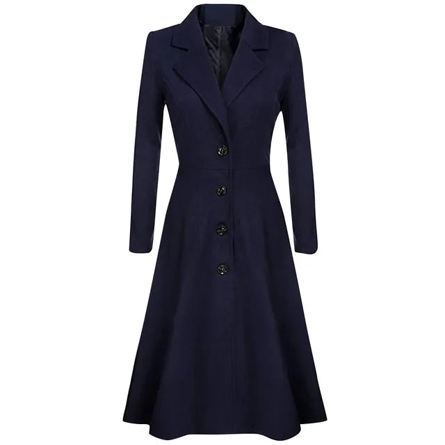 MAVIS - Elegant Wool Autumn-Winter Casual Coat for women
