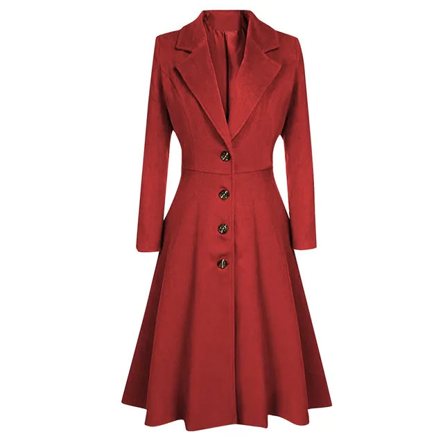 MAVIS - Elegant Wool Autumn-Winter Casual Coat for women