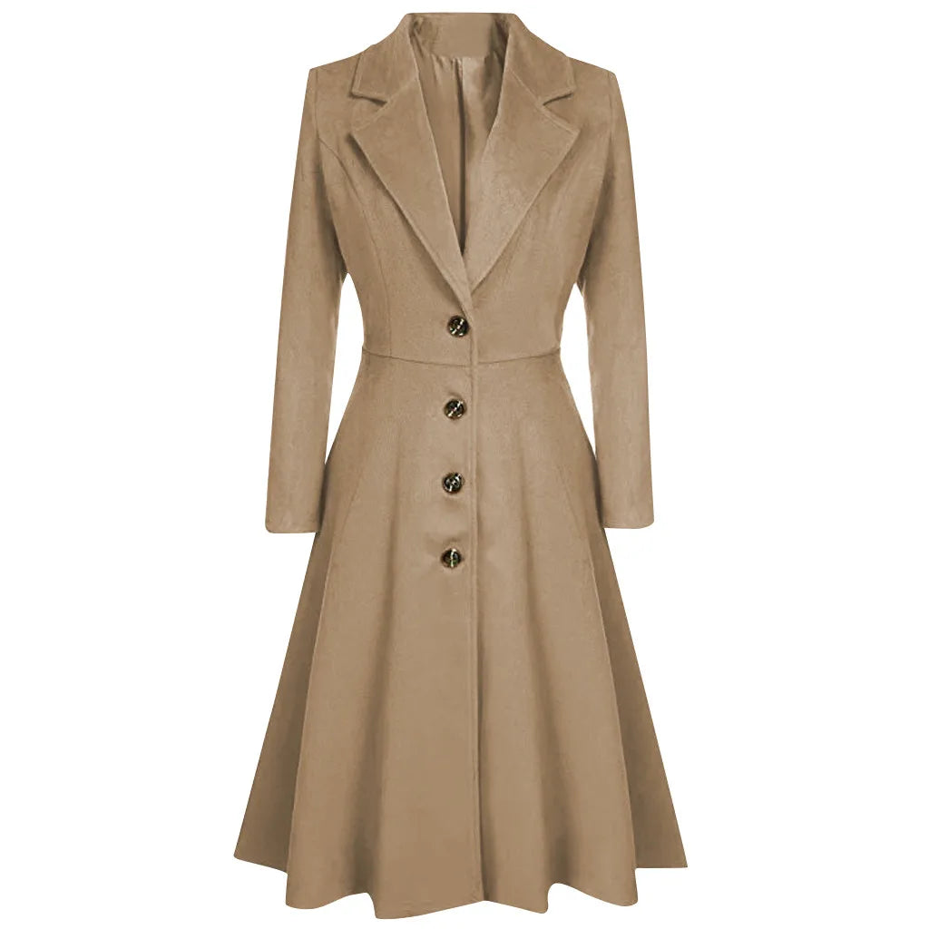 MAVIS - Elegant Wool Autumn-Winter Casual Coat for women