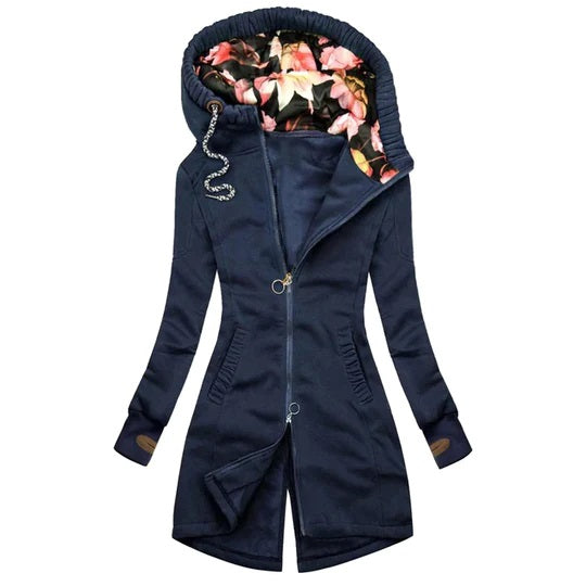 MONA - Stylish long winter jacket for women