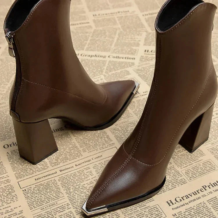 Lica Chrome Chelsea Boots