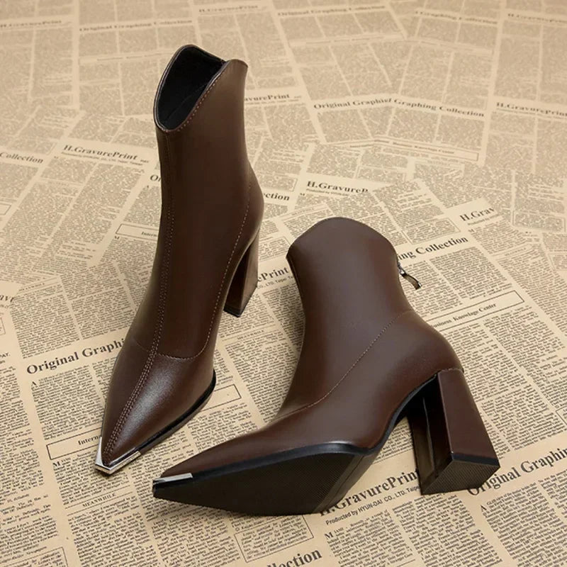 Lica Chrome Chelsea Boots
