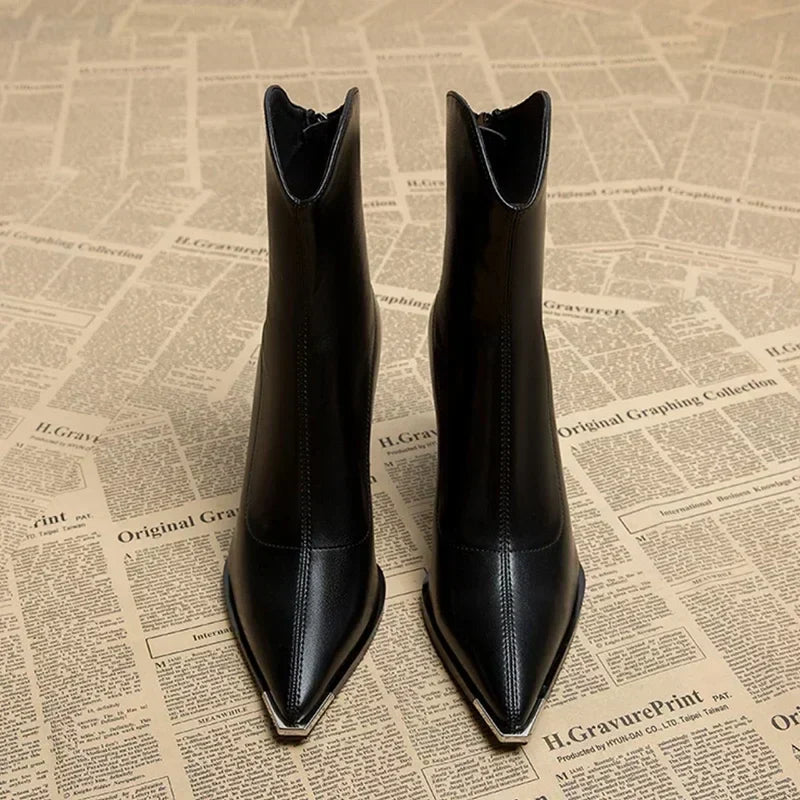 Lica Chrome Chelsea Boots