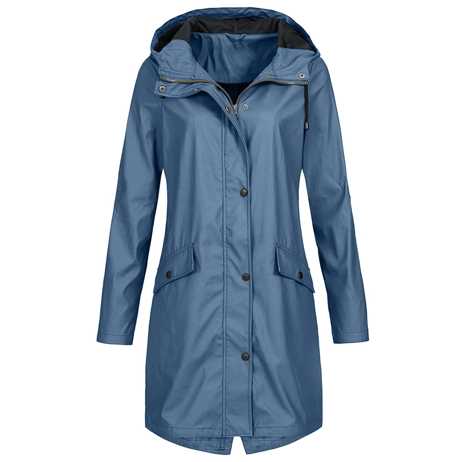 CHELSEA - Windproof long raincoat for women
