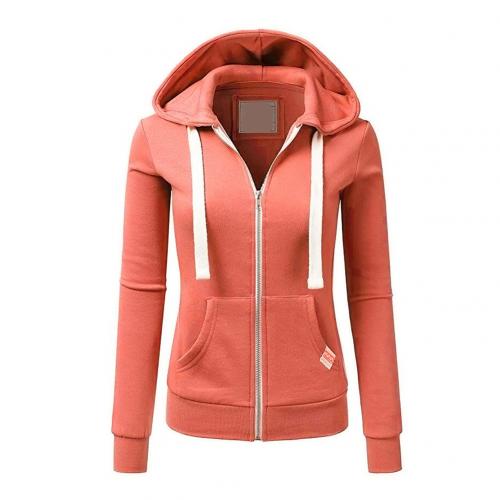 AMIRA - Wool zip-up hoodie jacket for women