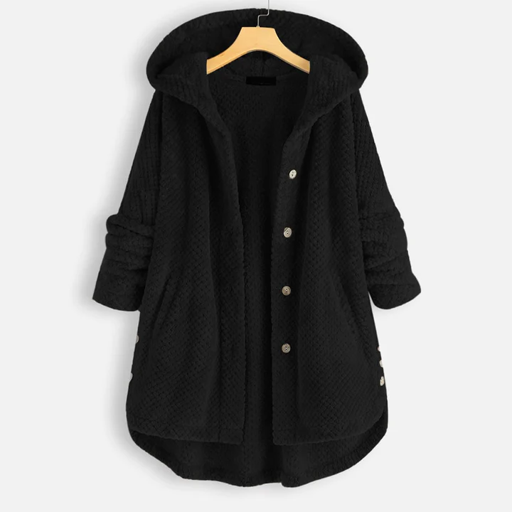 QUINCIE - Casual fleece hooded winter coat for women