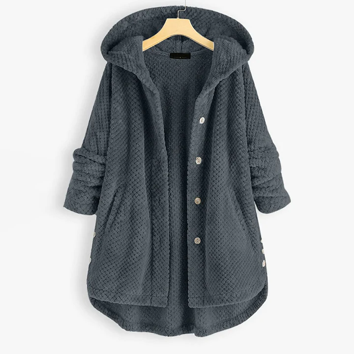 QUINCIE - Casual fleece hooded winter coat for women