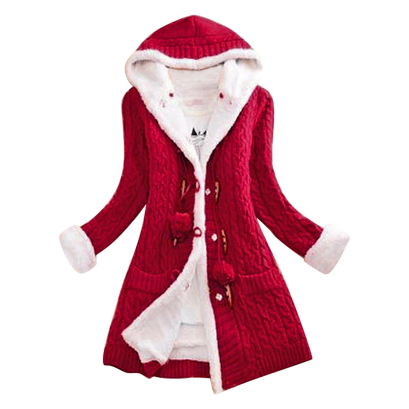 WILMA - Comfortable winter cardigan coat for women